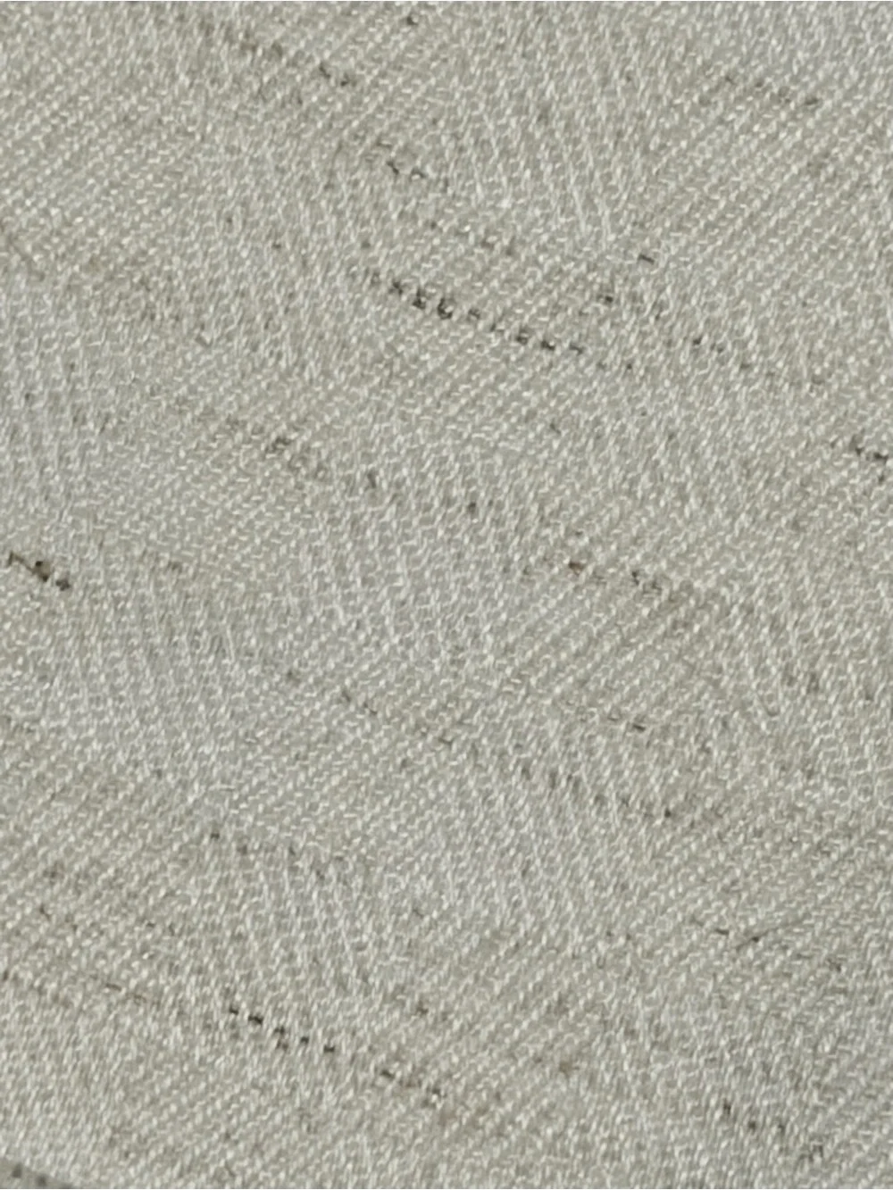 Two Safavieh Ivory Textured Silver Grommet Blackout Window Panels